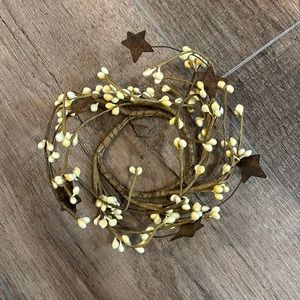 Rustic Farmhouse Wreath with Stars‎ Wall Decoration